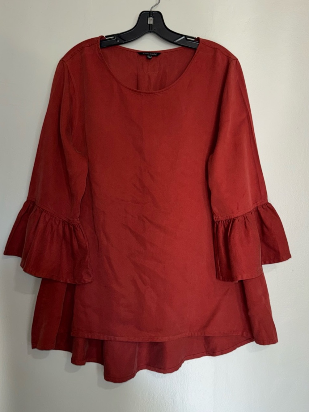 John Mark Ruffle Sleeve Tunic